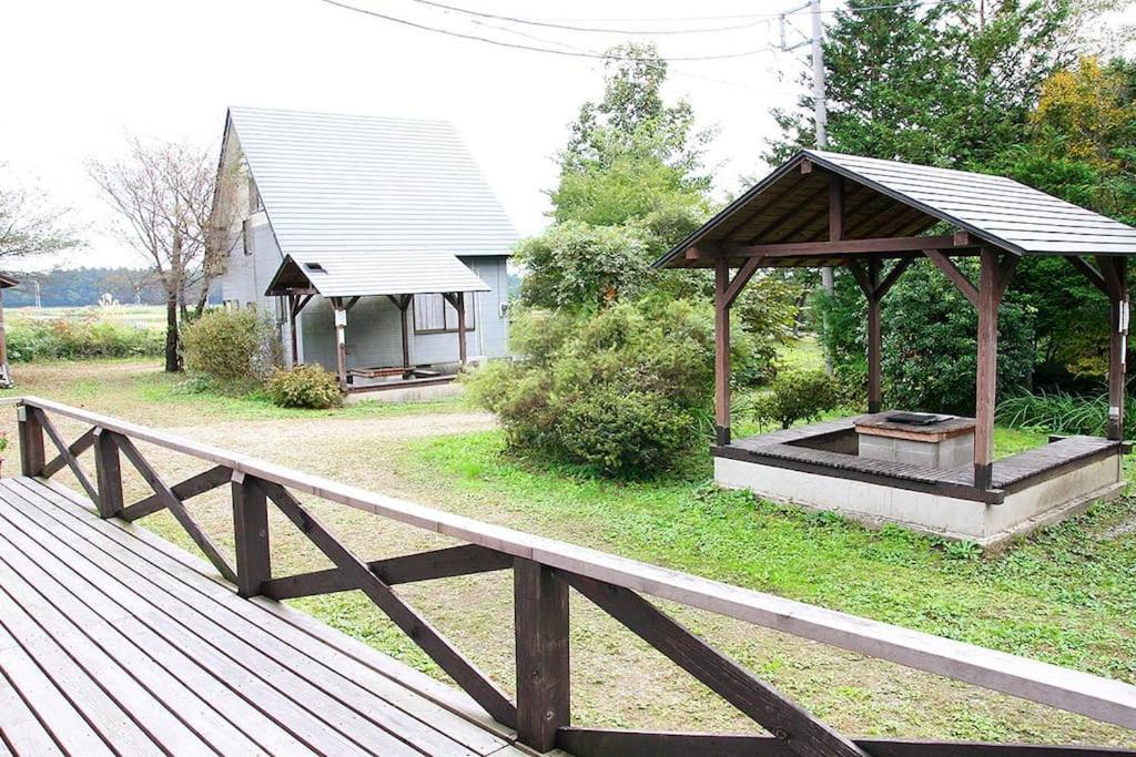 那須コテージ四季d棟/屋根付きバーベキュースペース完備/まるまま一棟貸し Nasu Exterior foto