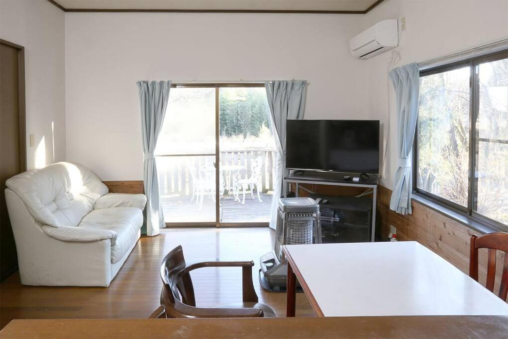 那須コテージ四季d棟/屋根付きバーベキュースペース完備/まるまま一棟貸し Nasu Exterior foto